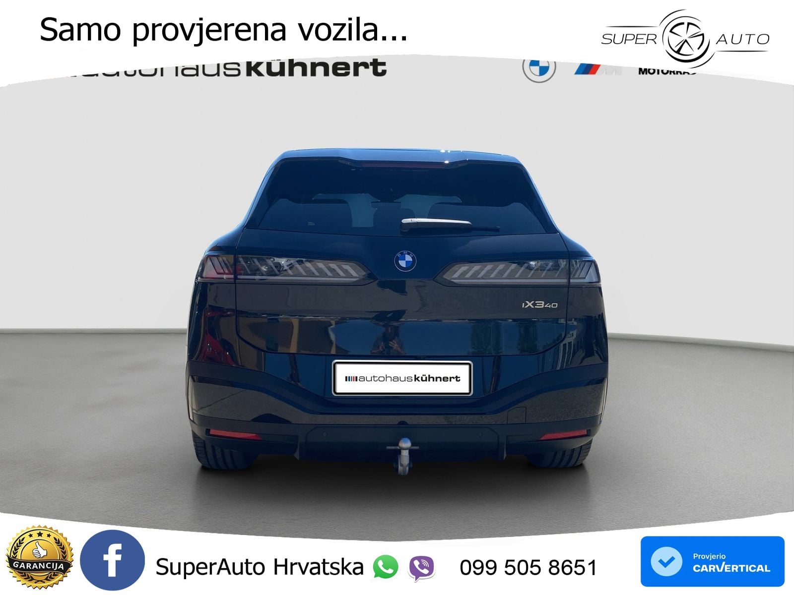 BMW iX3 40 82.6 kWh (320 KS)