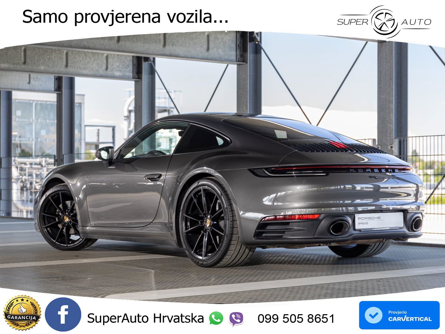 Porsche 911 Carrera 3.0 (385 KS) PDK LED+GR SJED+ACC
