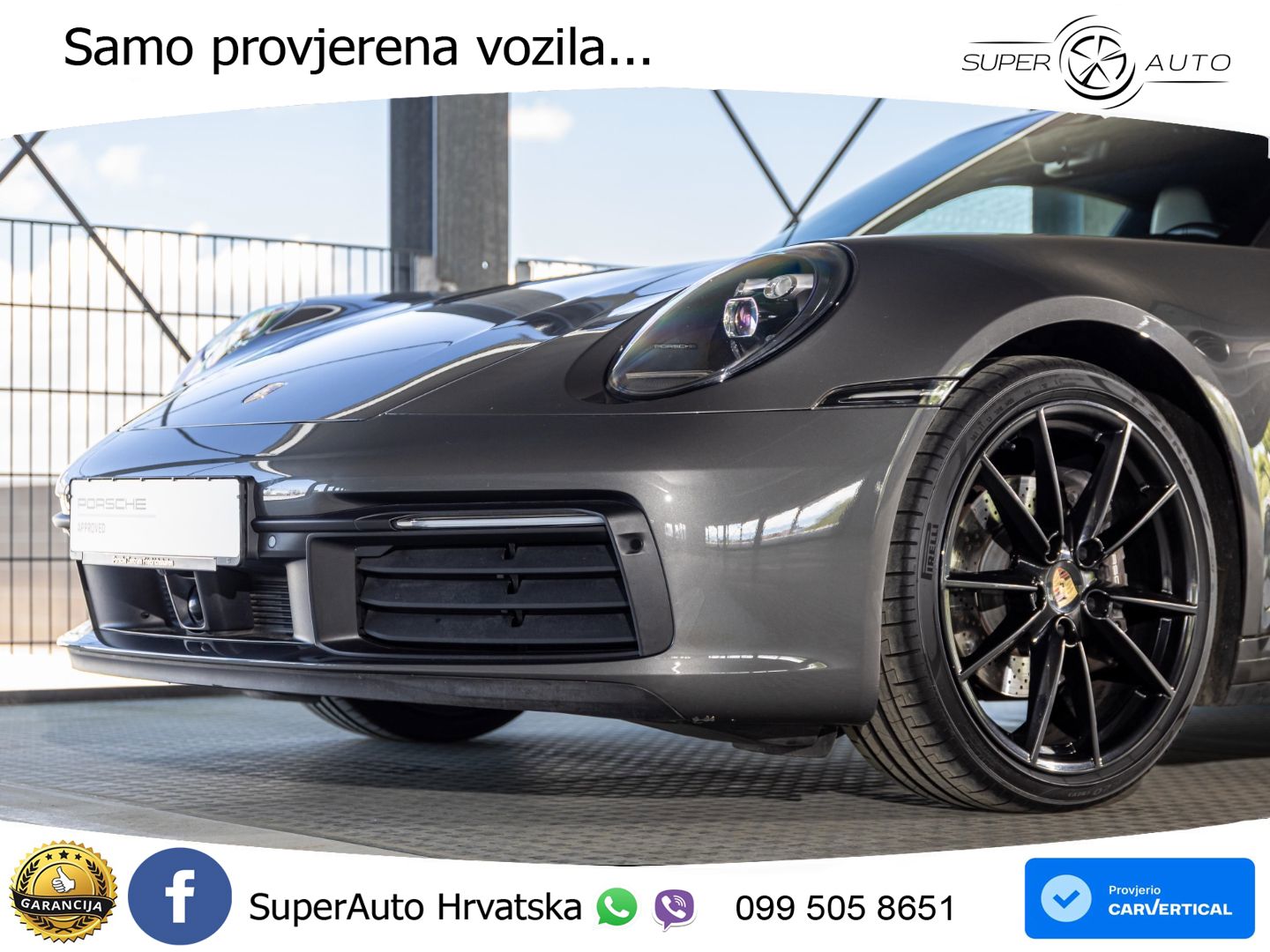 Porsche 911 Carrera 3.0 (385 KS) PDK LED+GR SJED+ACC