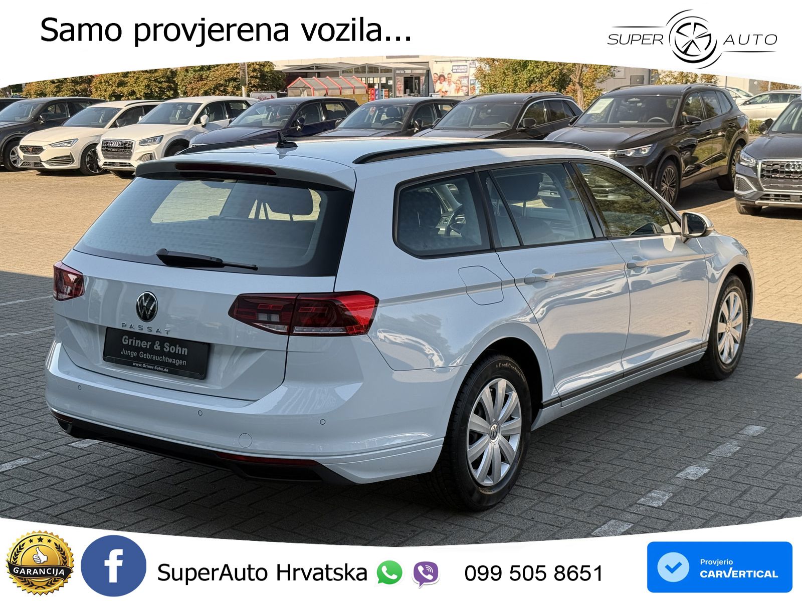 Volkswagen Passat Variant 1.5 TSI (150 KS) DSG ACT LED+GR SJED+ACC
