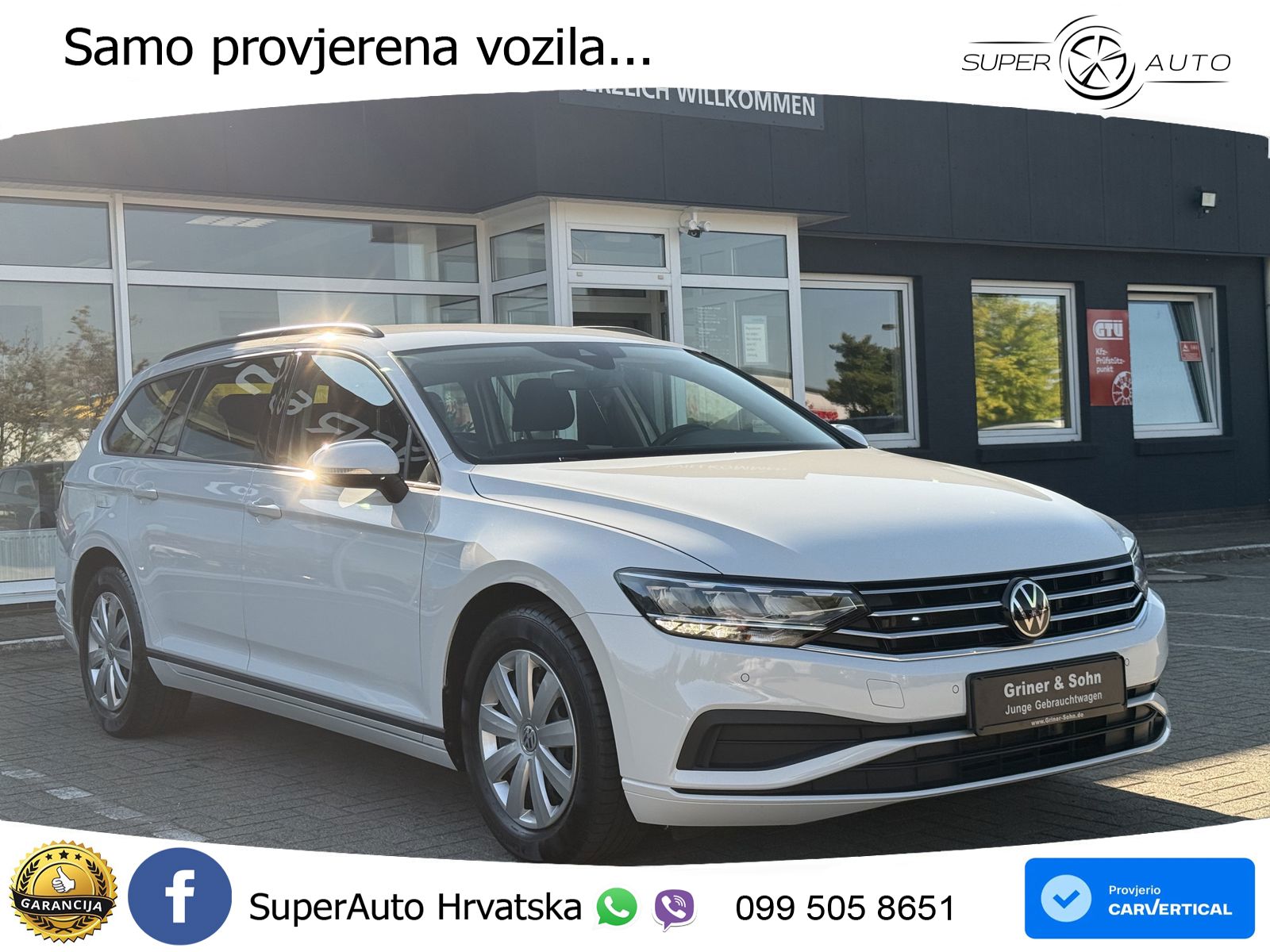 Volkswagen Passat Variant 1.5 TSI (150 KS) DSG ACT LED+GR SJED+ACC