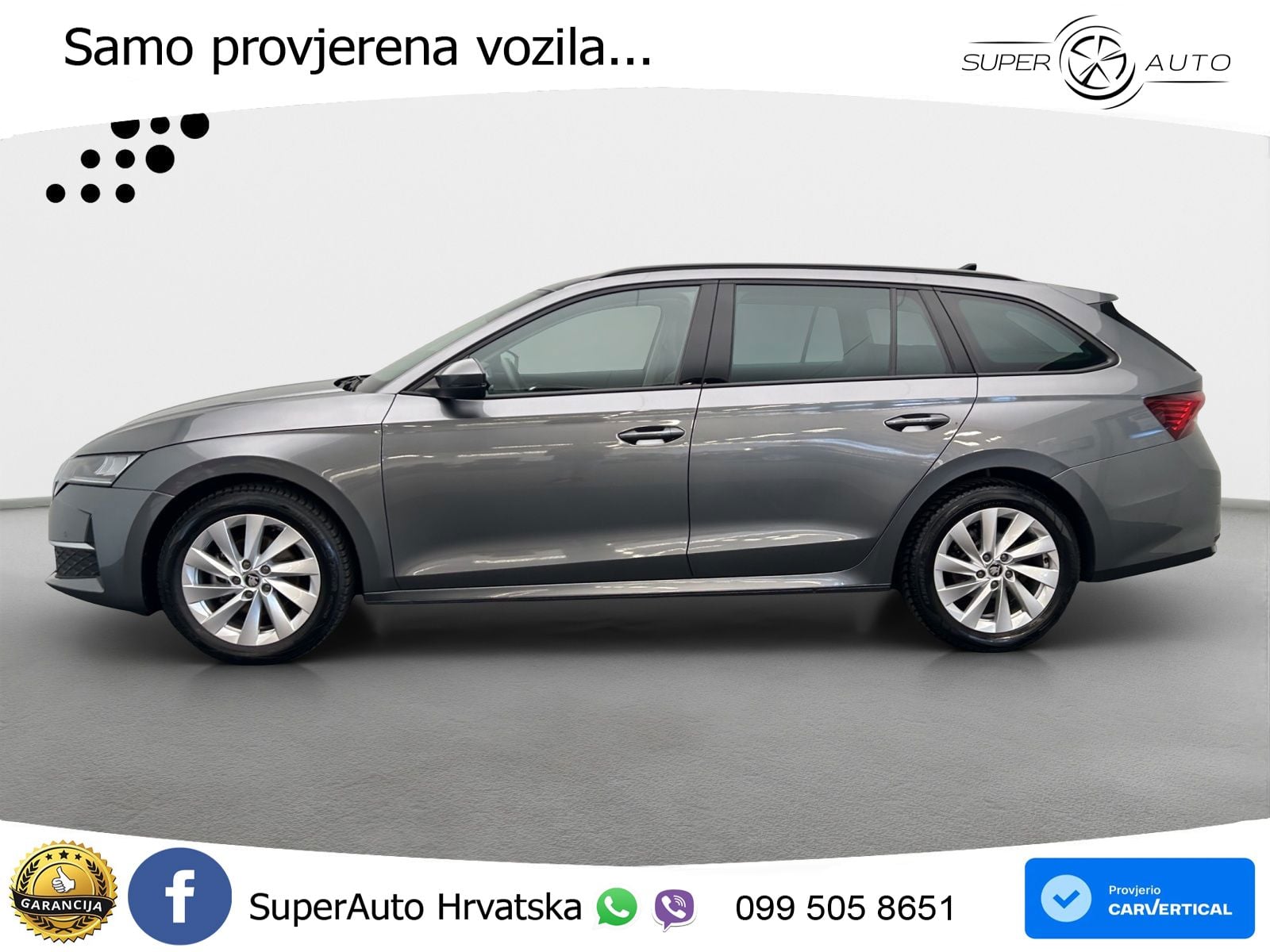 Škoda Octavia Combi 2.0 TDI (150 KS) DSG Selection LED+GR SJED+ACC