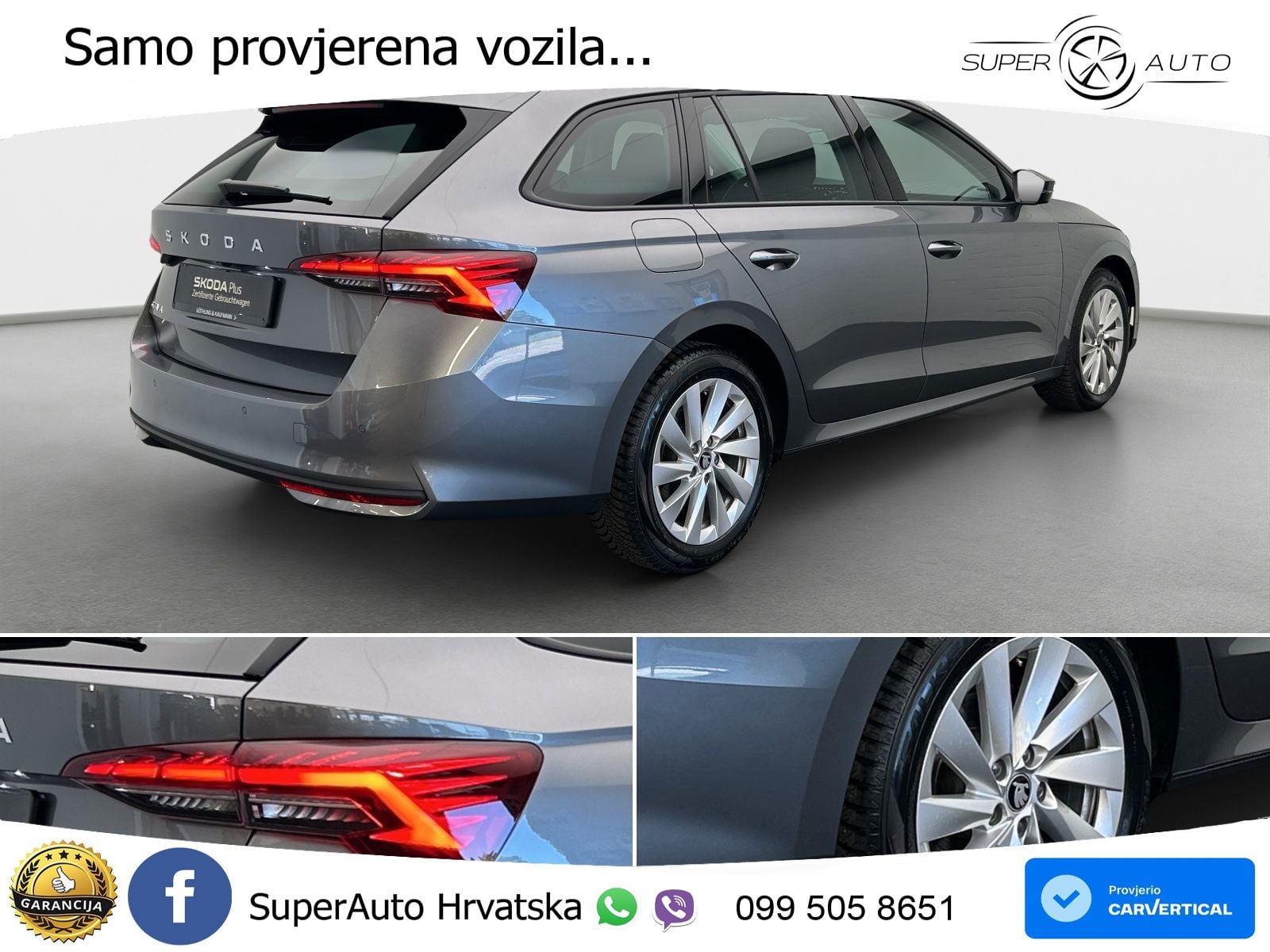 Škoda Octavia Combi 2.0 TDI (150 KS) DSG Selection LED+GR SJED+ACC