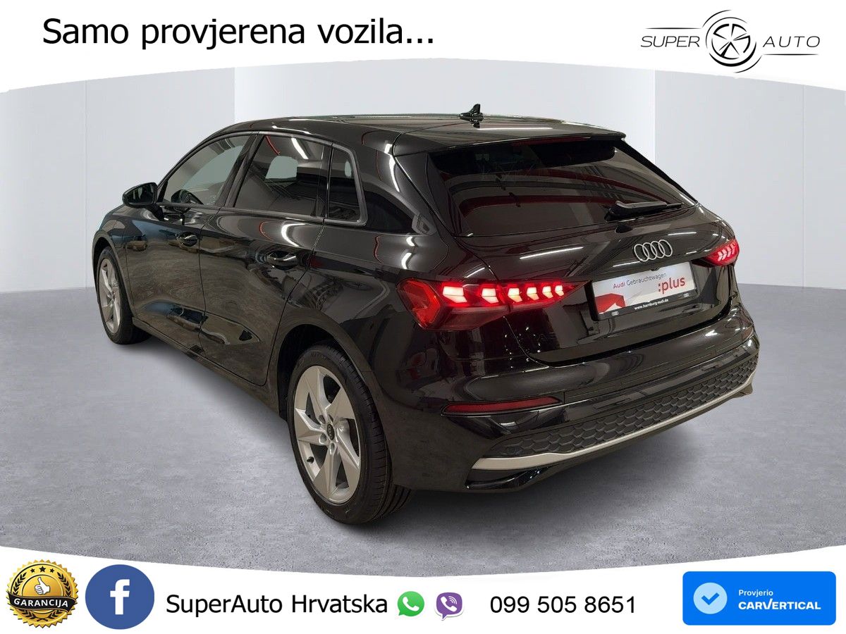 Audi A3 Sportback 40 TFSI e (204 KS) Plug-in Hybrid S tronic advanced LED+GR SJED+ACC