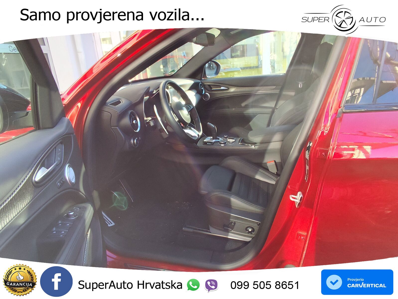 Alfa Romeo Stelvio Quadrifoglio 2.9 V6 Bi-Turbo (520 KS) Q4 Automatic