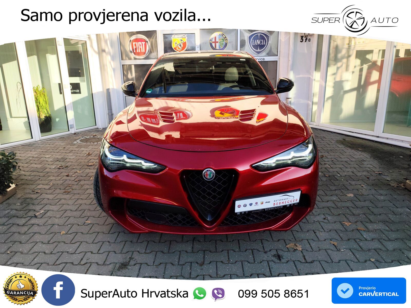 Alfa Romeo Stelvio Quadrifoglio 2.9 V6 Bi-Turbo (520 KS) Q4 Automatic
