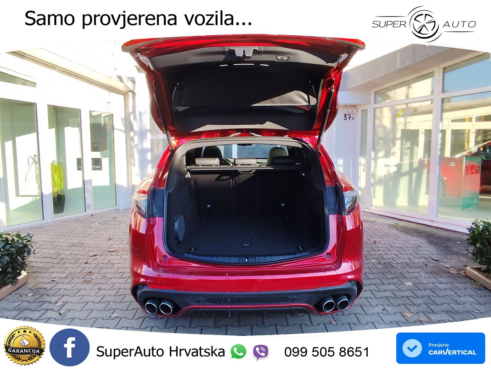 Alfa Romeo Stelvio Quadrifoglio 2.9 V6 Bi-Turbo (520 KS) Q4 Automatic