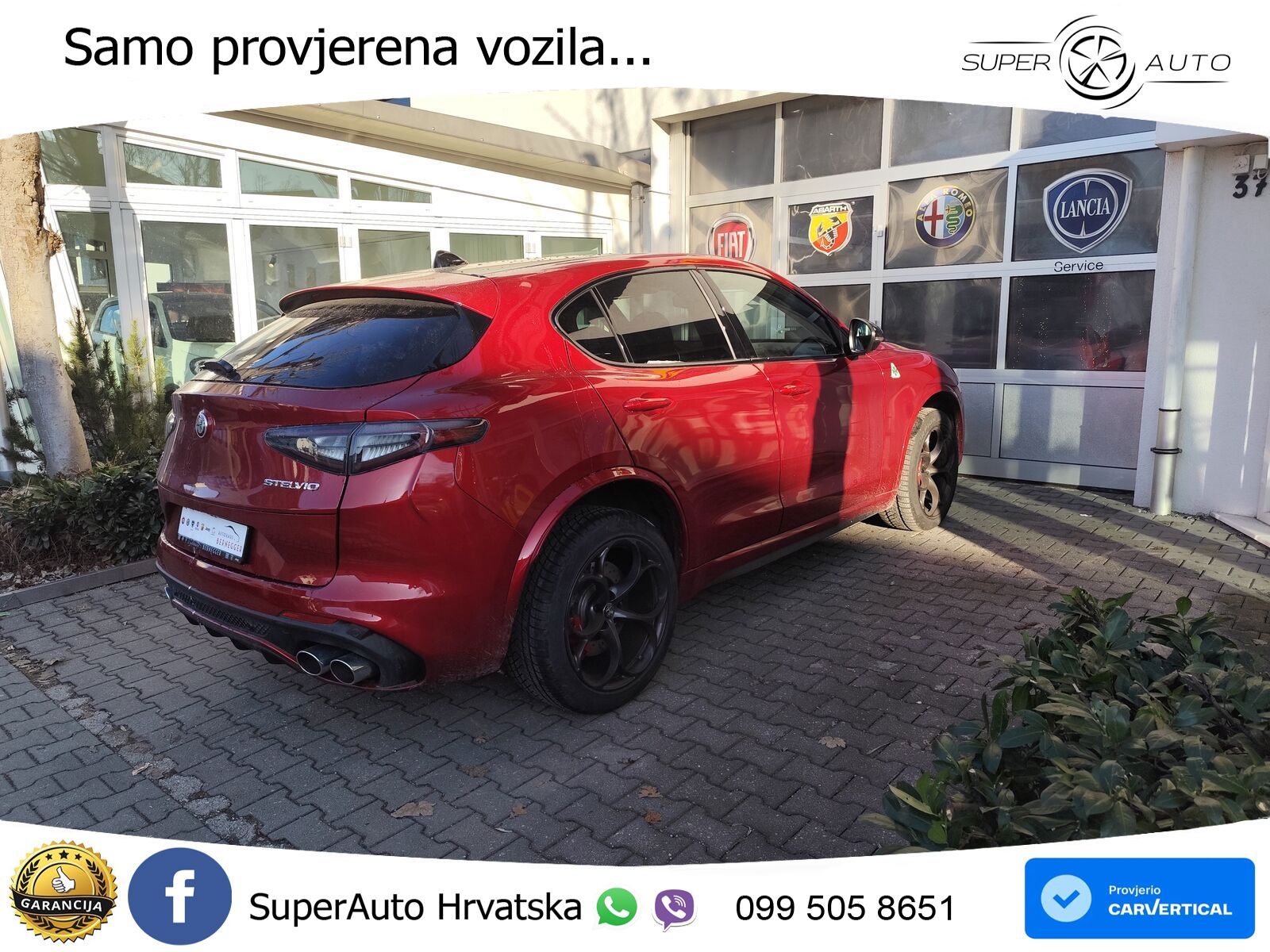 Alfa Romeo Stelvio Quadrifoglio 2.9 V6 Bi-Turbo (520 KS) Q4 Automatic