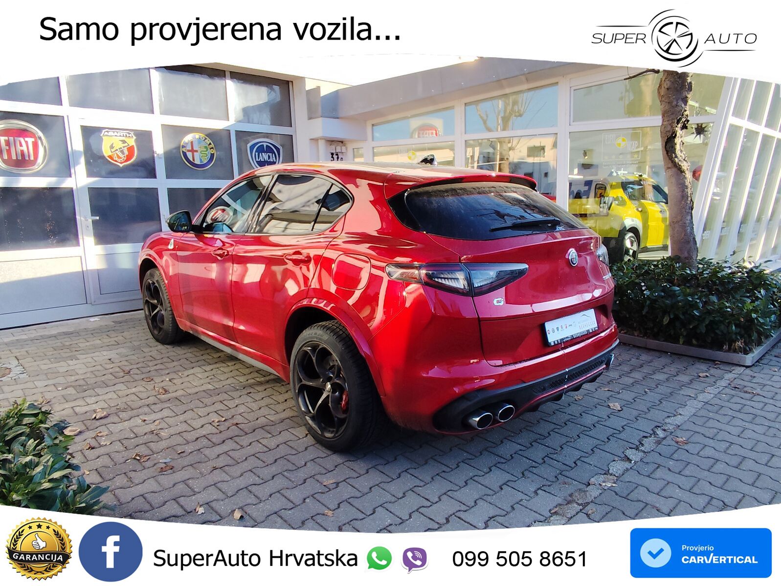 Alfa Romeo Stelvio Quadrifoglio 2.9 V6 Bi-Turbo (520 KS) Q4 Automatic