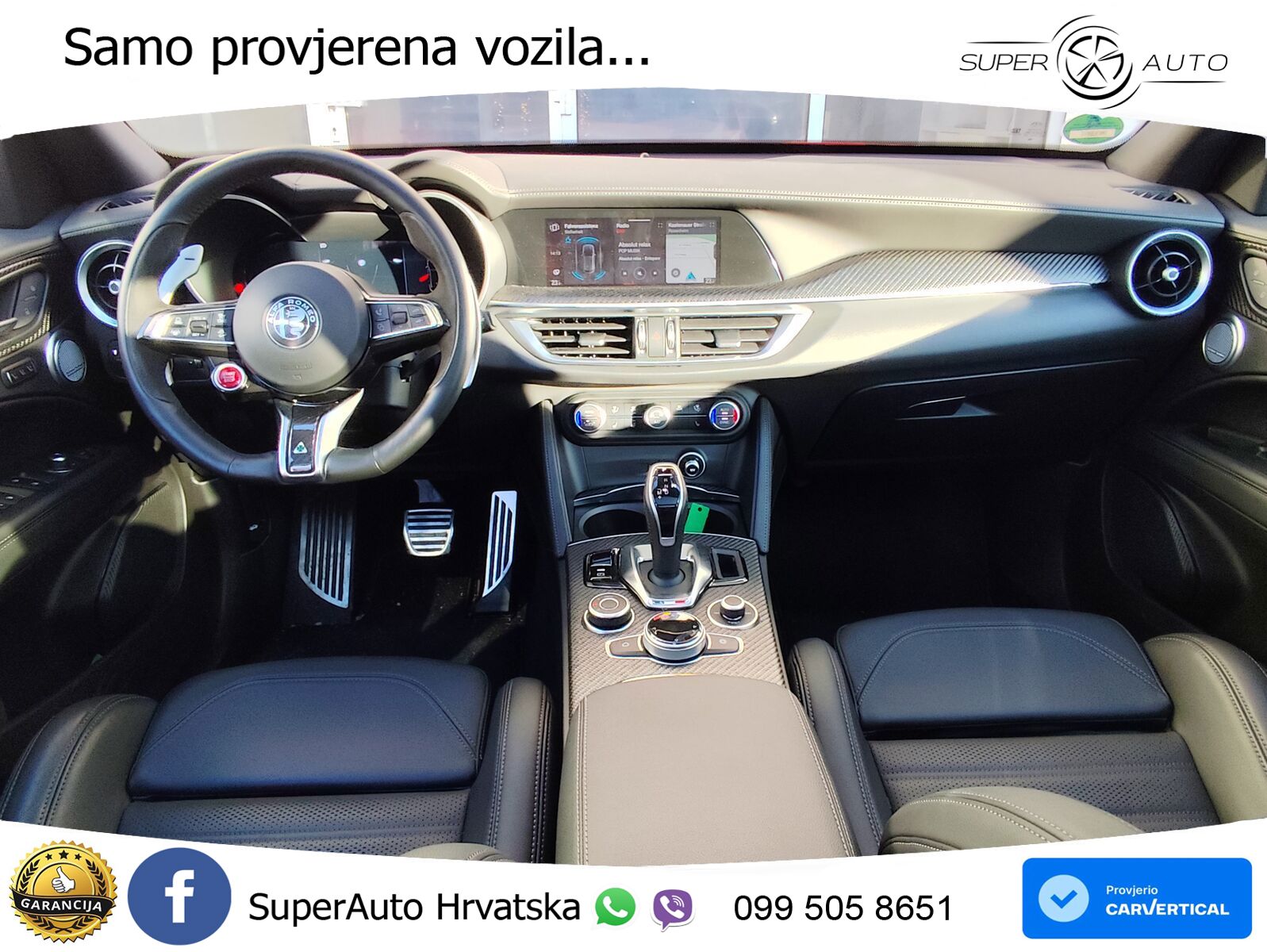 Alfa Romeo Stelvio Quadrifoglio 2.9 V6 Bi-Turbo (520 KS) Q4 Automatic