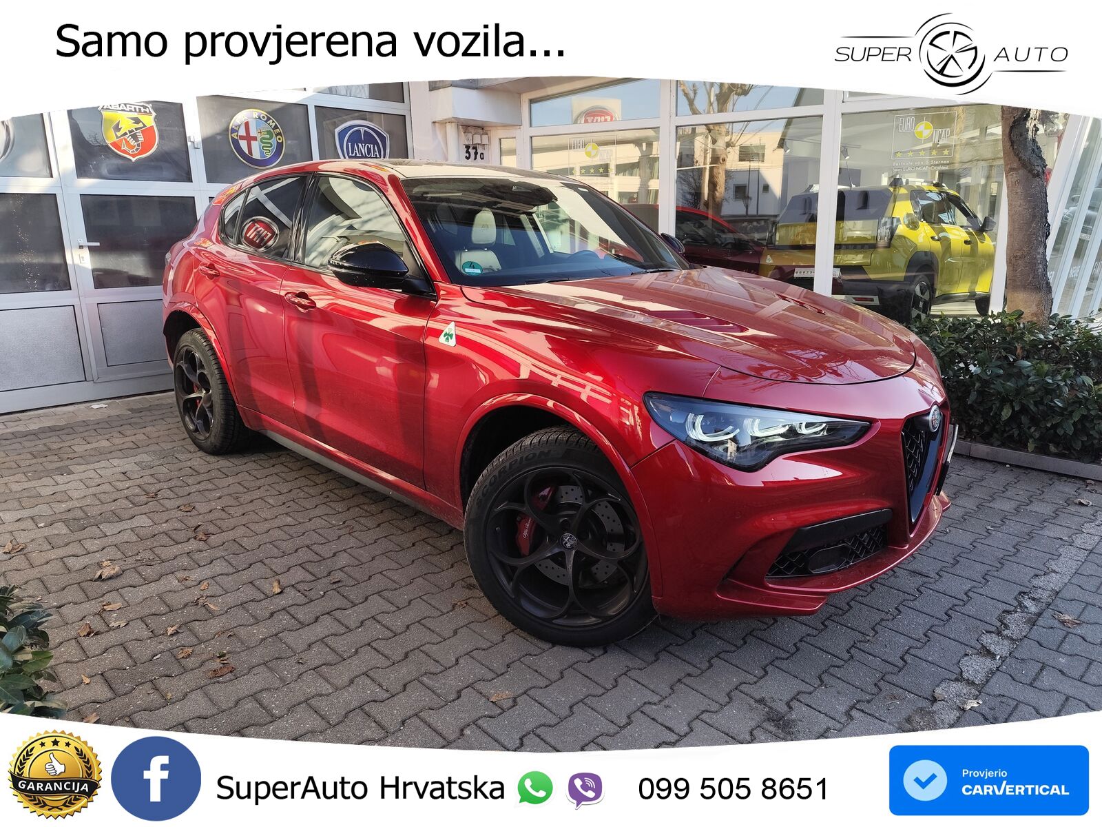 Alfa Romeo Stelvio Quadrifoglio 2.9 V6 Bi-Turbo (520 KS) Q4 Automatic