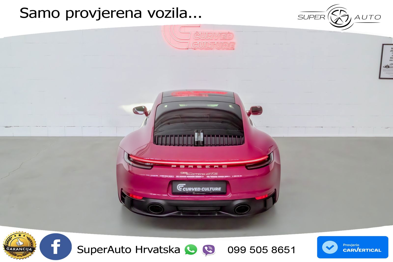 Porsche 911 Carrera GTS 3.0 (480 KS) PDK ACC+GR SJED+360+PANO