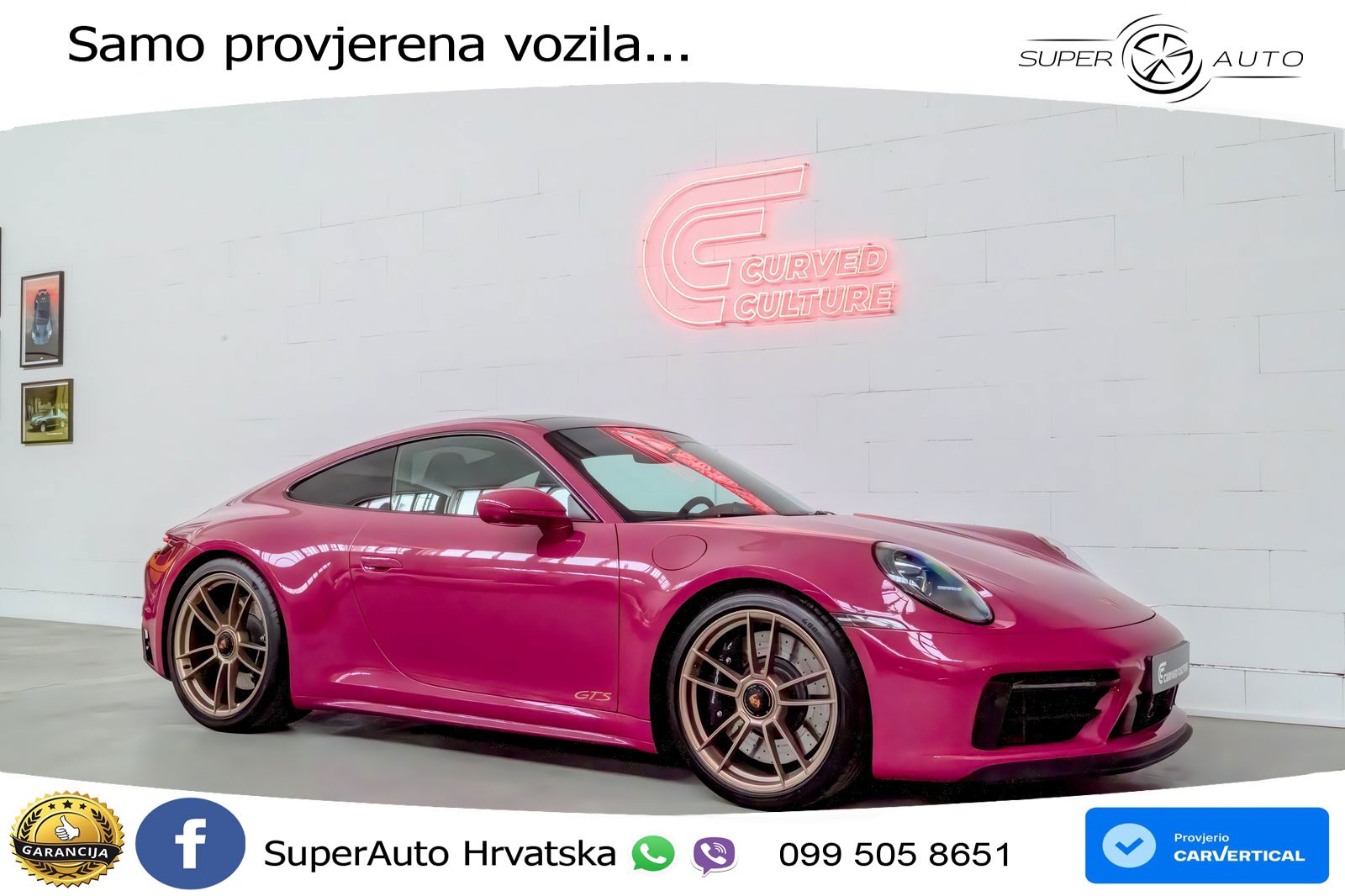 Porsche 911 Carrera GTS 3.0 (480 KS) PDK ACC+GR SJED+360+PANO