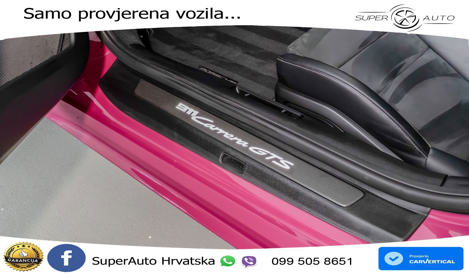 Porsche 911 Carrera GTS 3.0 (480 KS) PDK ACC+GR SJED+360+PANO
