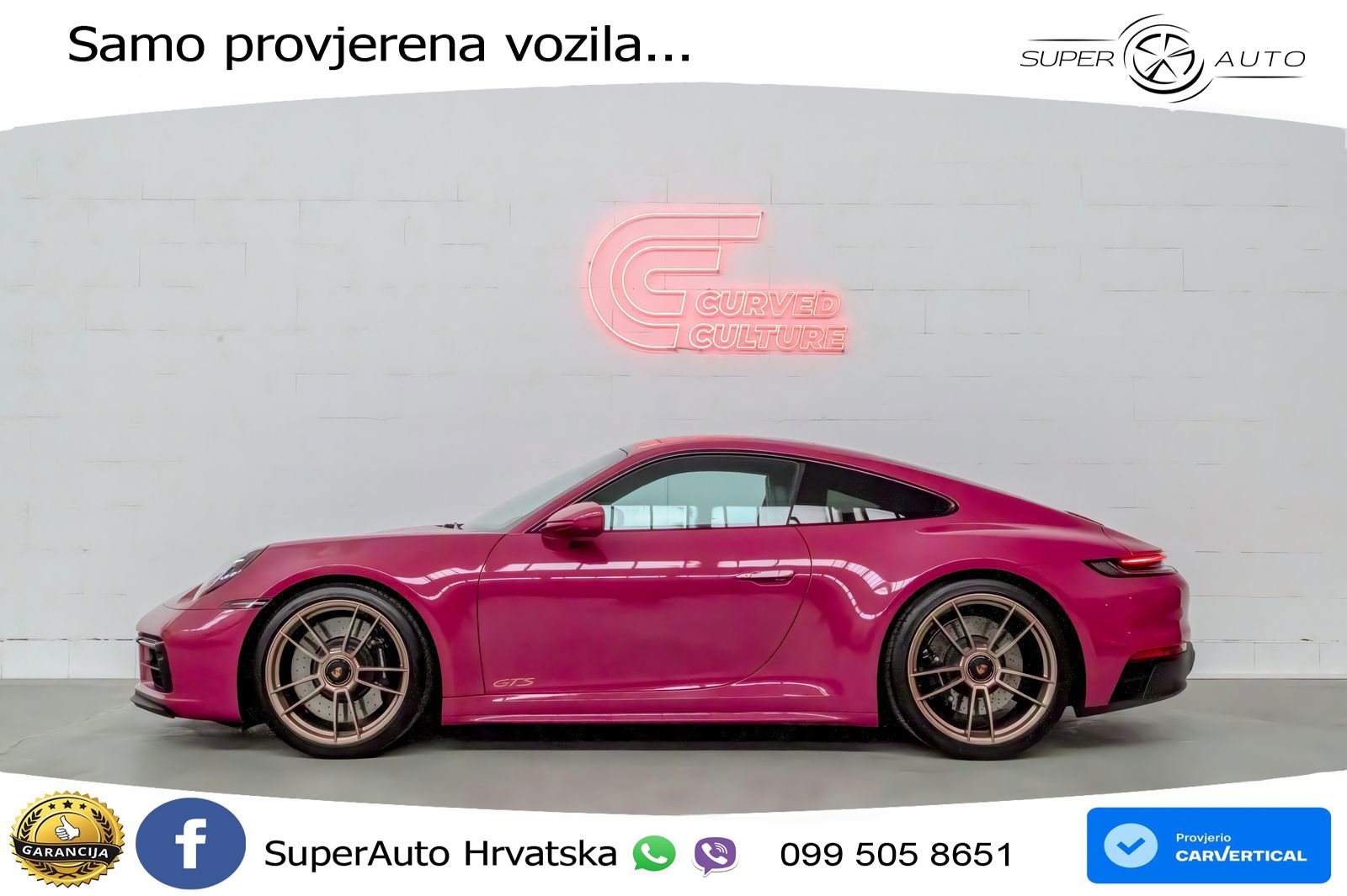 Porsche 911 Carrera GTS 3.0 (480 KS) PDK ACC+GR SJED+360+PANO