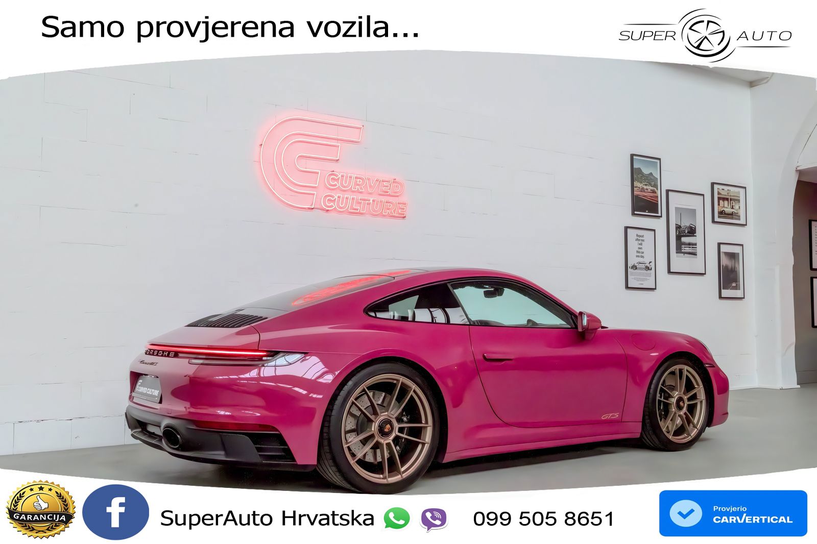 Porsche 911 Carrera GTS 3.0 (480 KS) PDK ACC+GR SJED+360+PANO