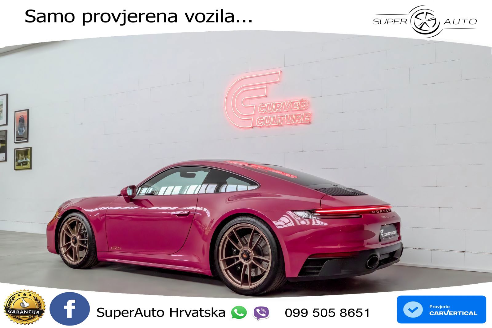 Porsche 911 Carrera GTS 3.0 (480 KS) PDK ACC+GR SJED+360+PANO