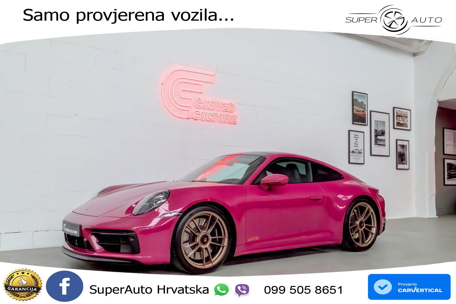Porsche 911 Carrera GTS 3.0 (480 KS) PDK ACC+GR SJED+360+PANO