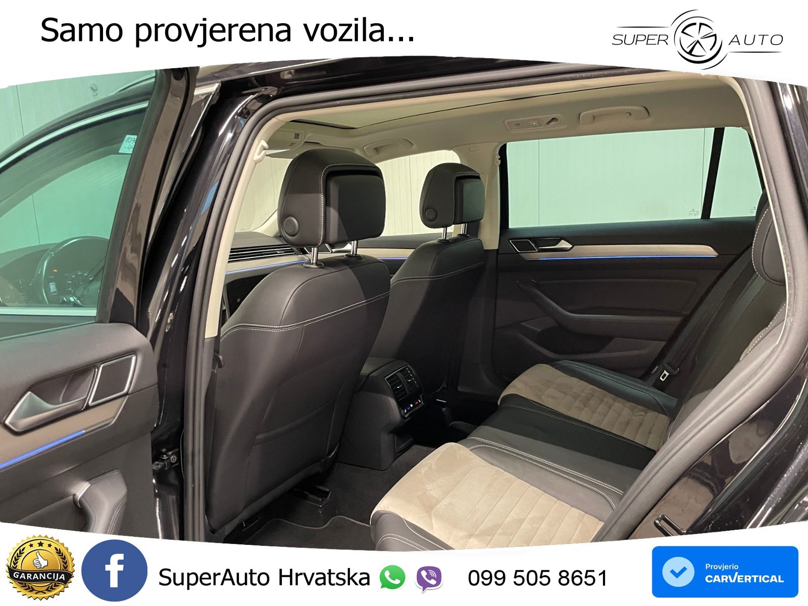 Volkswagen Passat Variant 2.0 TDI (190 KS) DSG R-Line LED+GR SJED+ACC