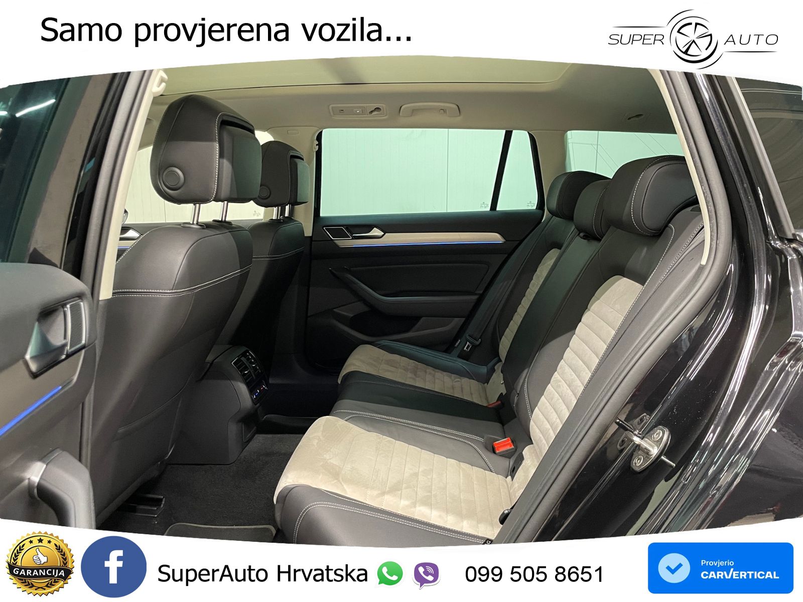Volkswagen Passat Variant 2.0 TDI (190 KS) DSG R-Line LED+GR SJED+ACC