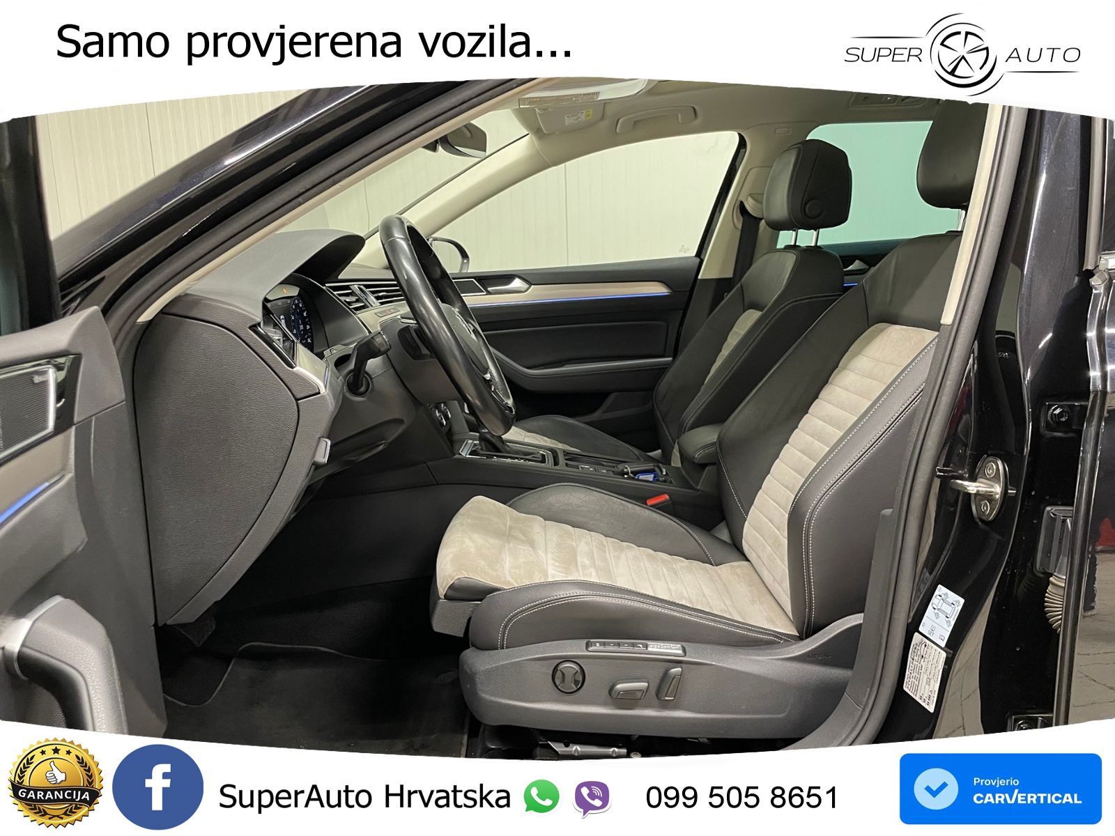 Volkswagen Passat Variant 2.0 TDI (190 KS) DSG R-Line LED+GR SJED+ACC