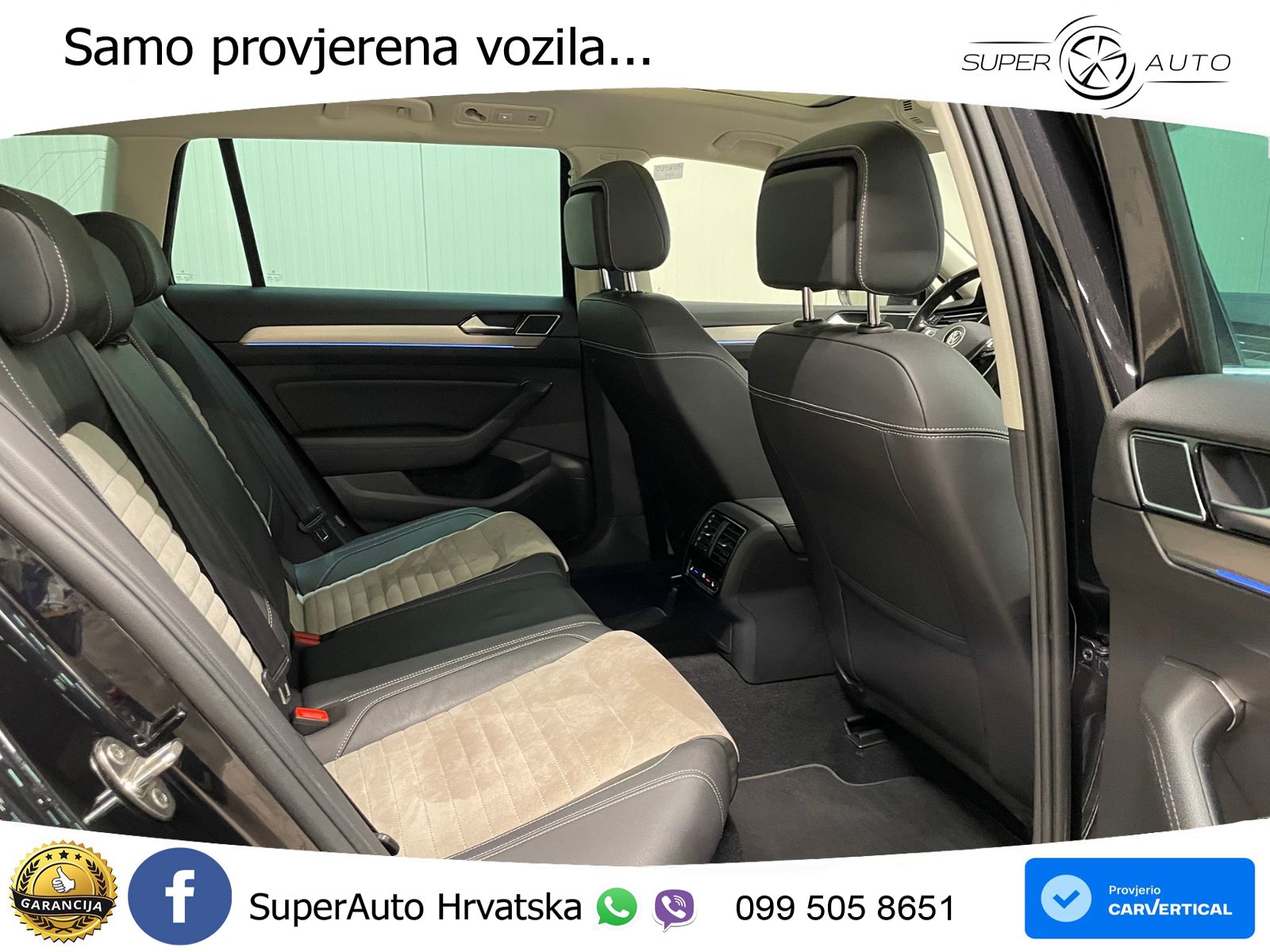 Volkswagen Passat Variant 2.0 TDI (190 KS) DSG R-Line LED+GR SJED+ACC