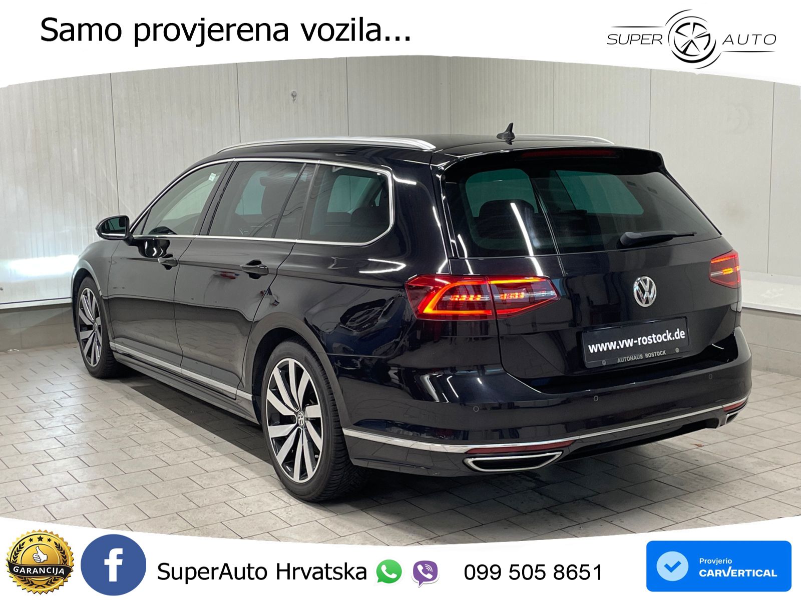 Volkswagen Passat Variant 2.0 TDI (190 KS) DSG R-Line LED+GR SJED+ACC