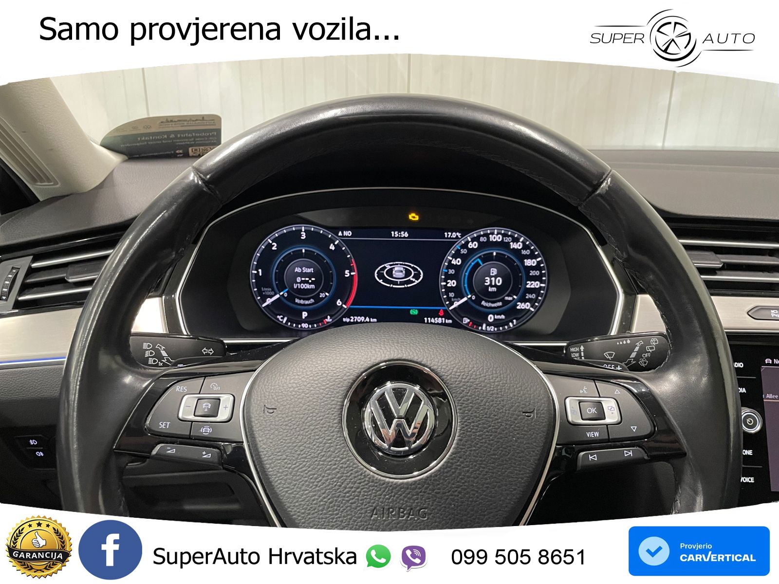 Volkswagen Passat Variant 2.0 TDI (190 KS) DSG R-Line LED+GR SJED+ACC