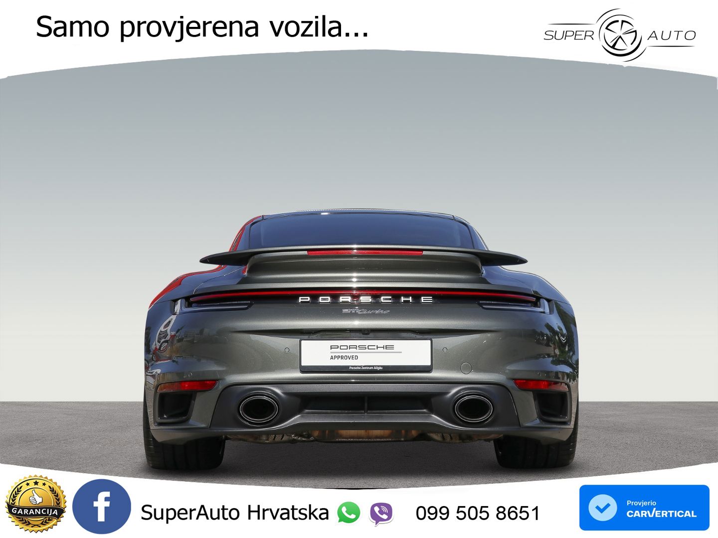 Porsche 911 Turbo 3.8 (580 KS) PDK LED+GR SJED+ACC