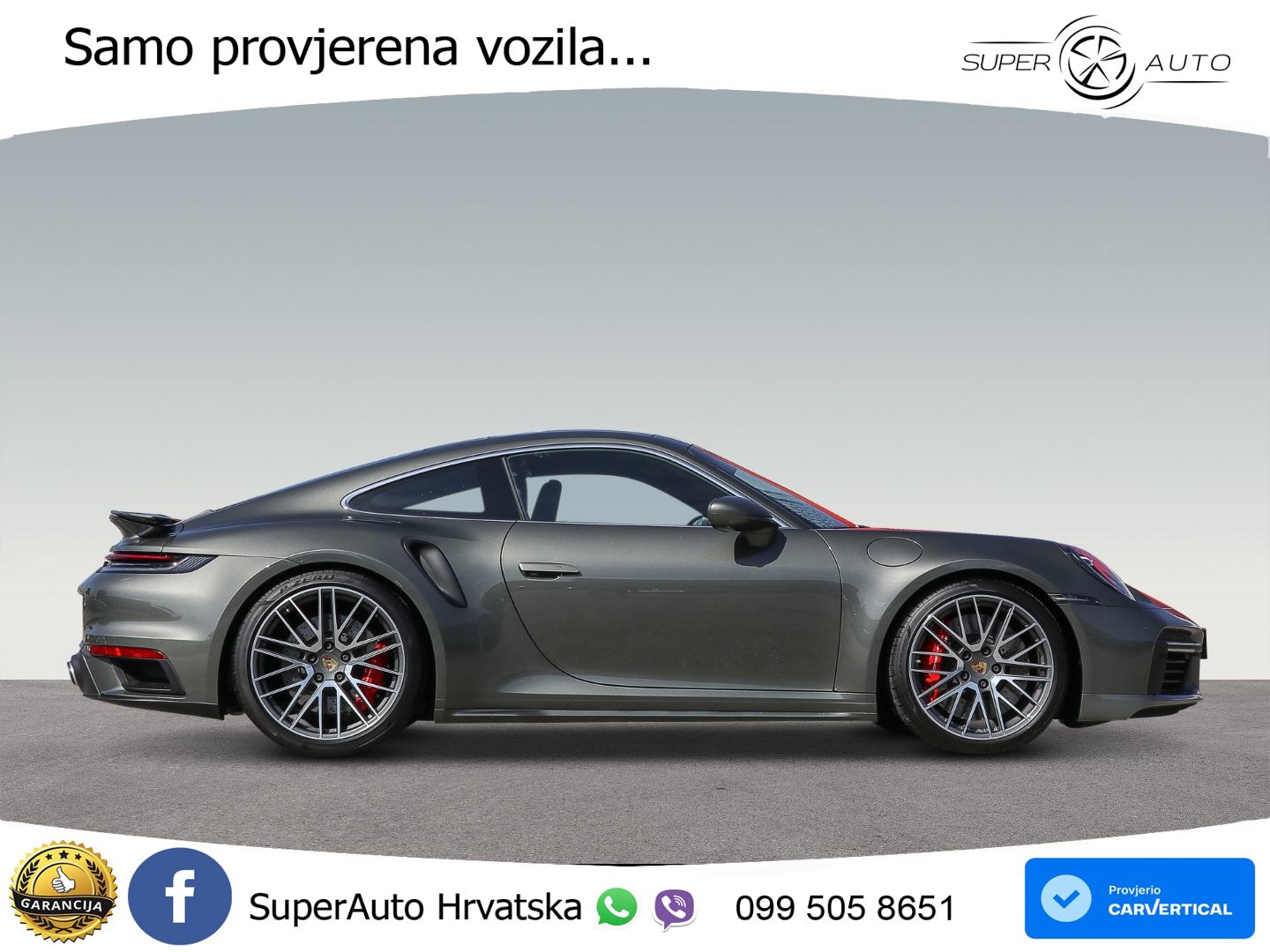 Porsche 911 Turbo 3.8 (580 KS) PDK LED+GR SJED+ACC