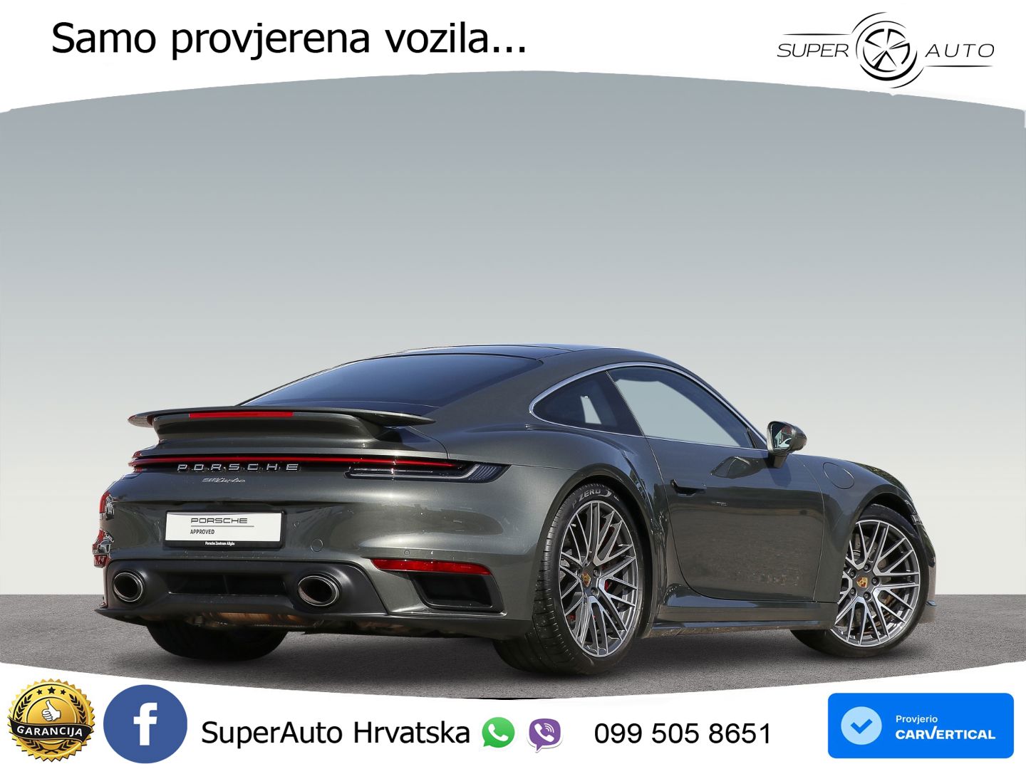 Porsche 911 Turbo 3.8 (580 KS) PDK LED+GR SJED+ACC