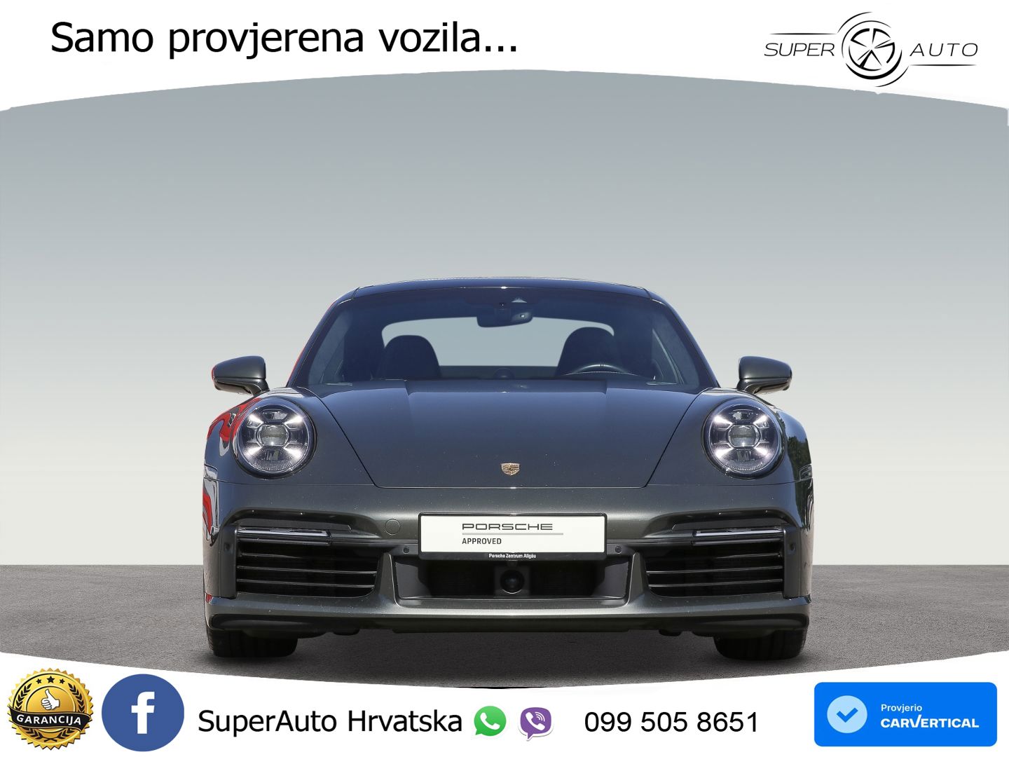 Porsche 911 Turbo 3.8 (580 KS) PDK LED+GR SJED+ACC