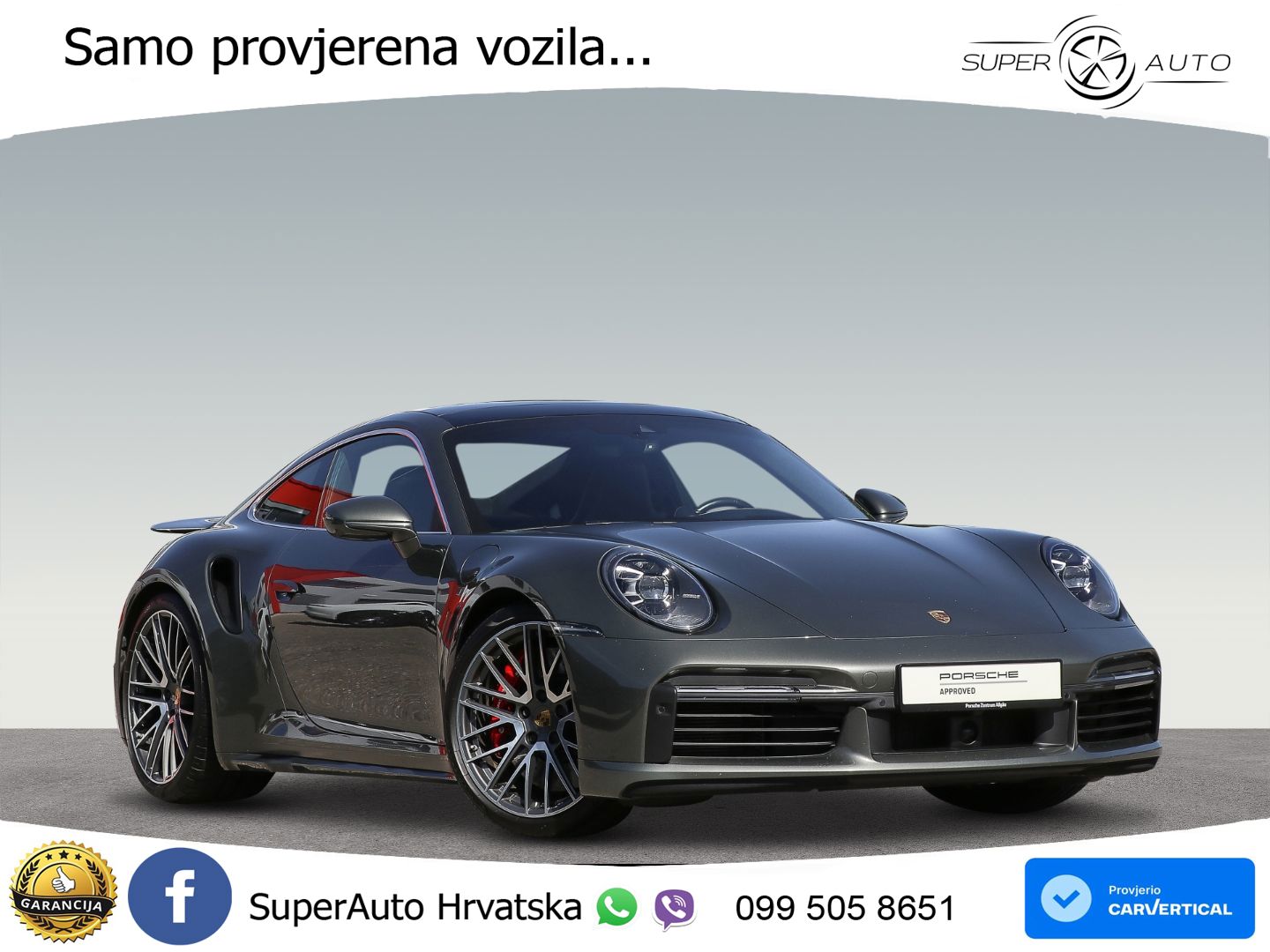 Porsche 911 Turbo 3.8 (580 KS) PDK LED+GR SJED+ACC