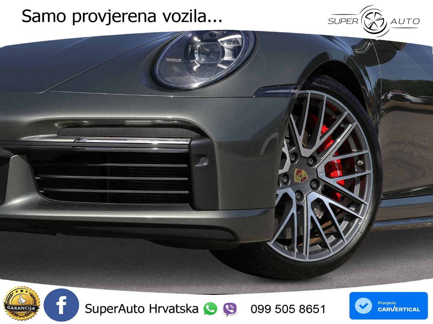 Porsche 911 Turbo 3.8 (580 KS) PDK LED+GR SJED+ACC