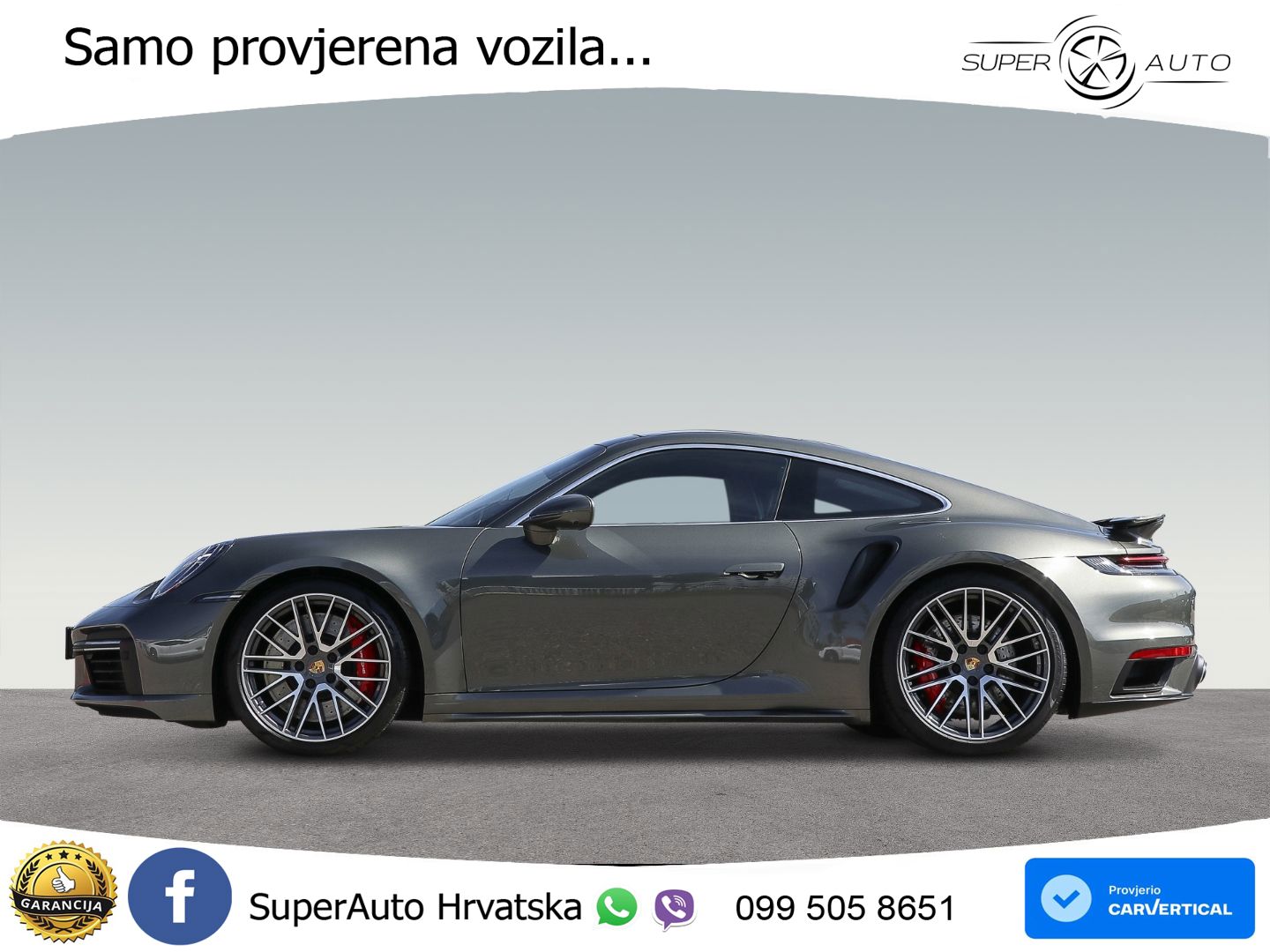 Porsche 911 Turbo 3.8 (580 KS) PDK LED+GR SJED+ACC