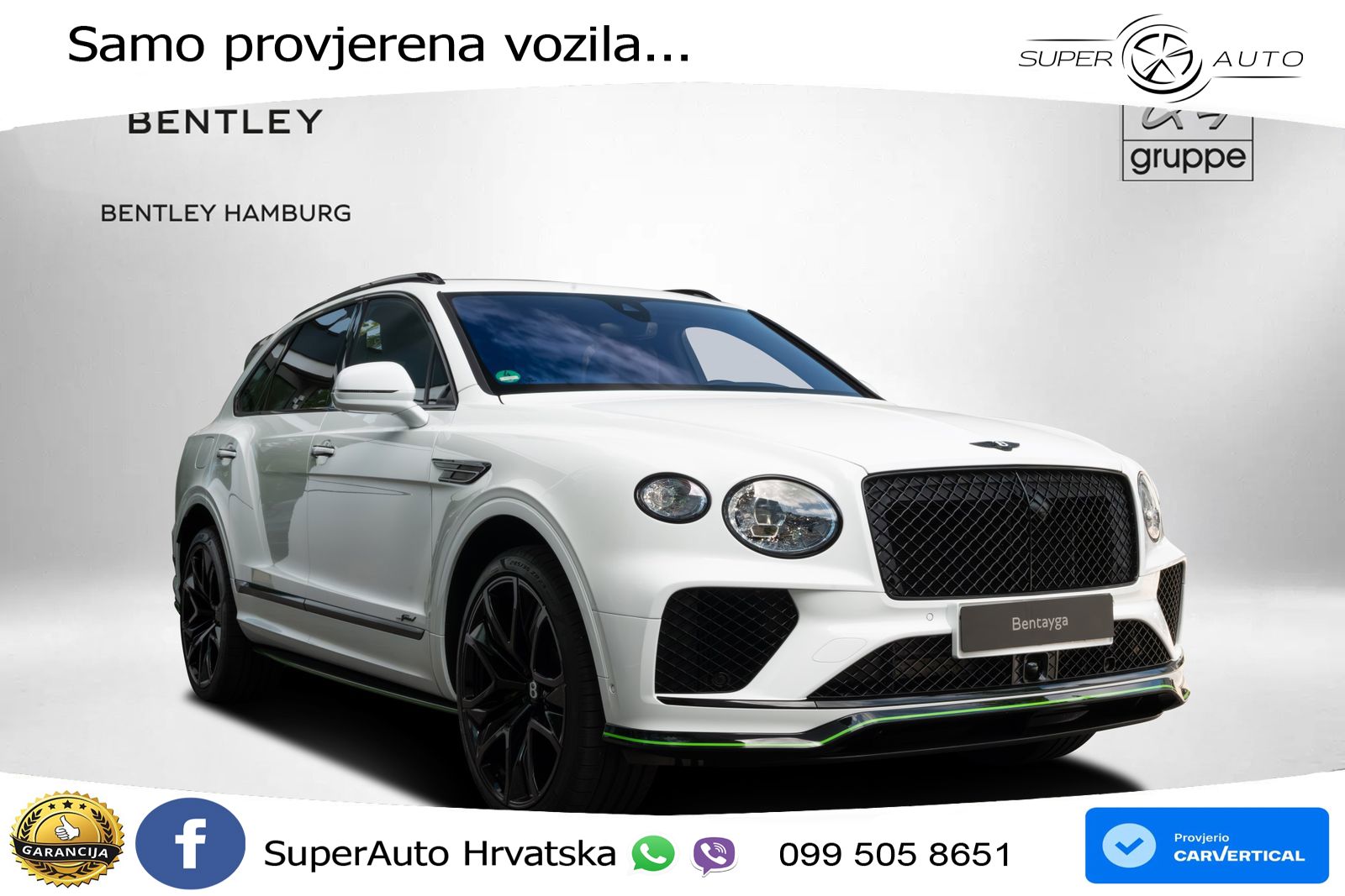 Bentley Bentayga Speed 4.0 V8 (650 KS) AWD Automatic LED+GR SJED+ACC