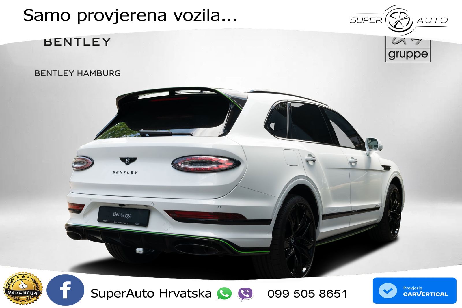 Bentley Bentayga Speed 4.0 V8 (650 KS) AWD Automatic LED+GR SJED+ACC