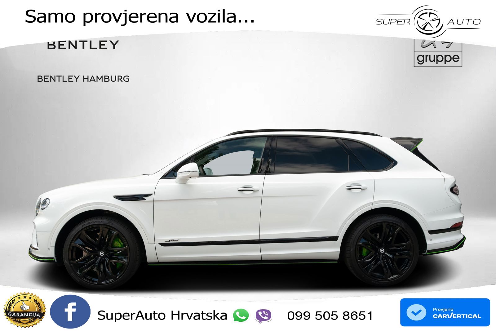 Bentley Bentayga Speed 4.0 V8 (650 KS) AWD Automatic LED+GR SJED+ACC