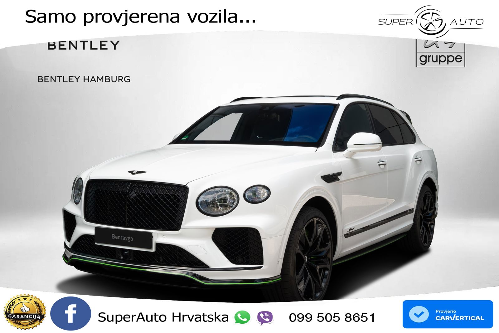 Bentley Bentayga Speed 4.0 V8 (650 KS) AWD Automatic LED+GR SJED+ACC