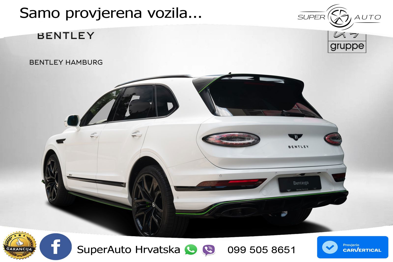 Bentley Bentayga Speed 4.0 V8 (650 KS) AWD Automatic LED+GR SJED+ACC