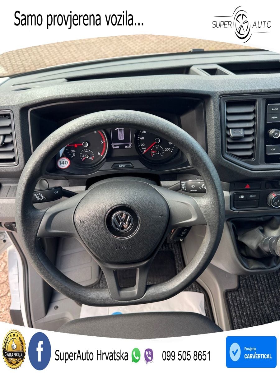 Volkswagen Crafter 35 Kasten L2H2 / Bluetooth, Klima 140 KS
