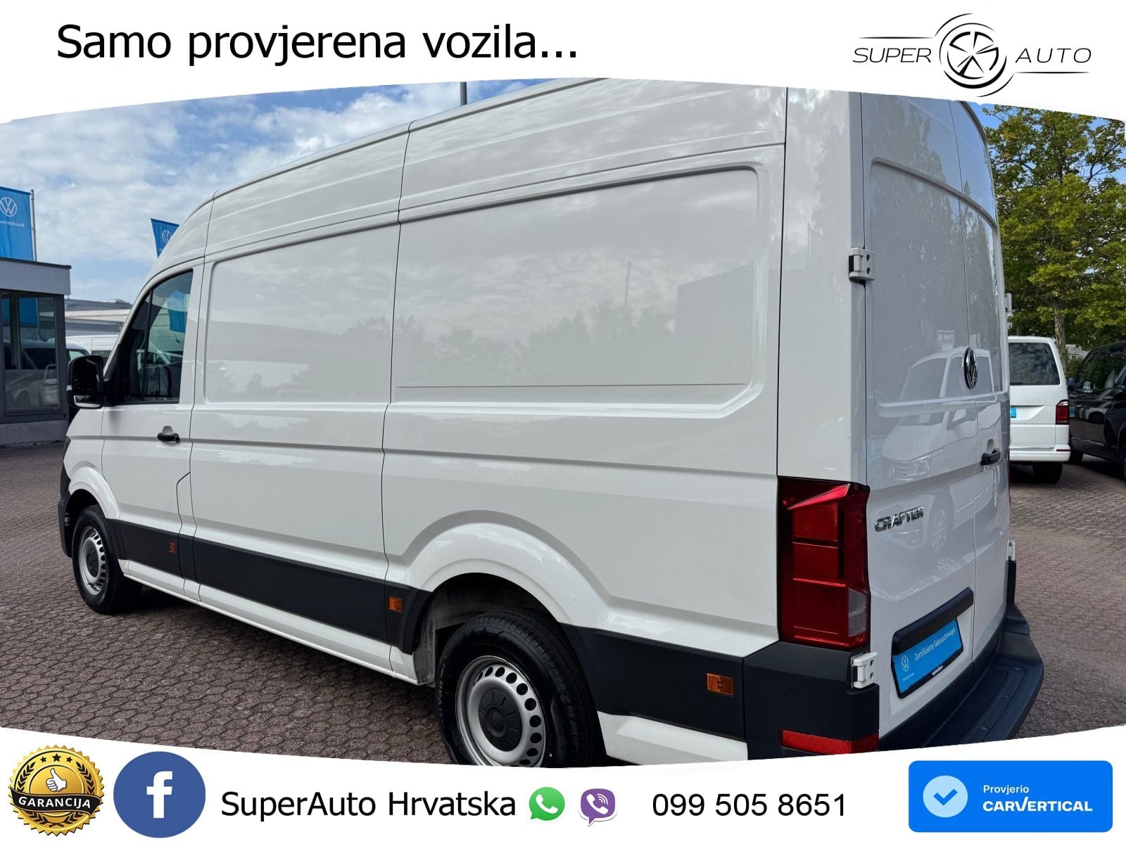 Volkswagen Crafter 35 Kasten L2H2 / Bluetooth, Klima 140 KS