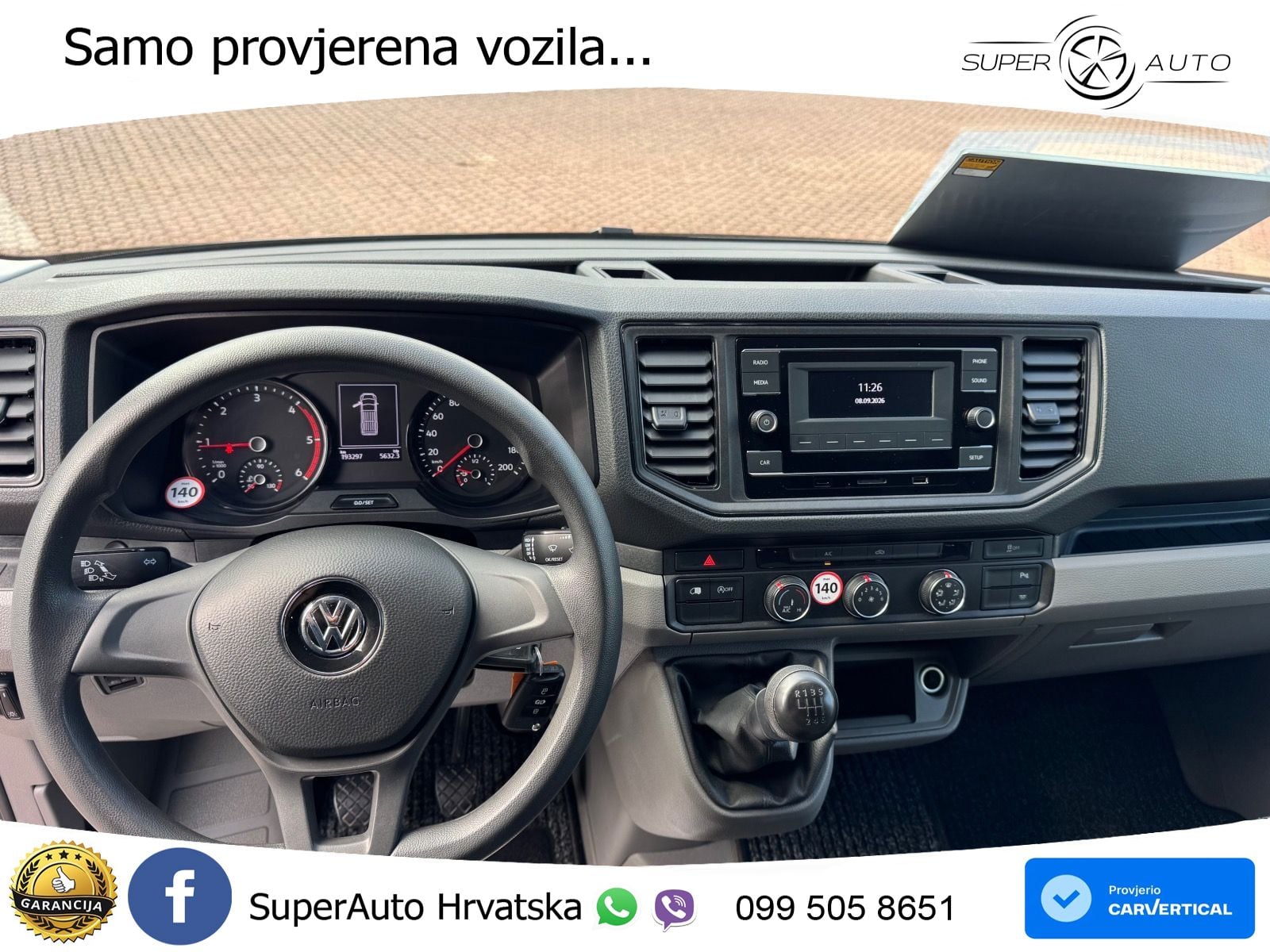 Volkswagen Crafter 35 Kasten L2H2 / Bluetooth, Klima 140 KS