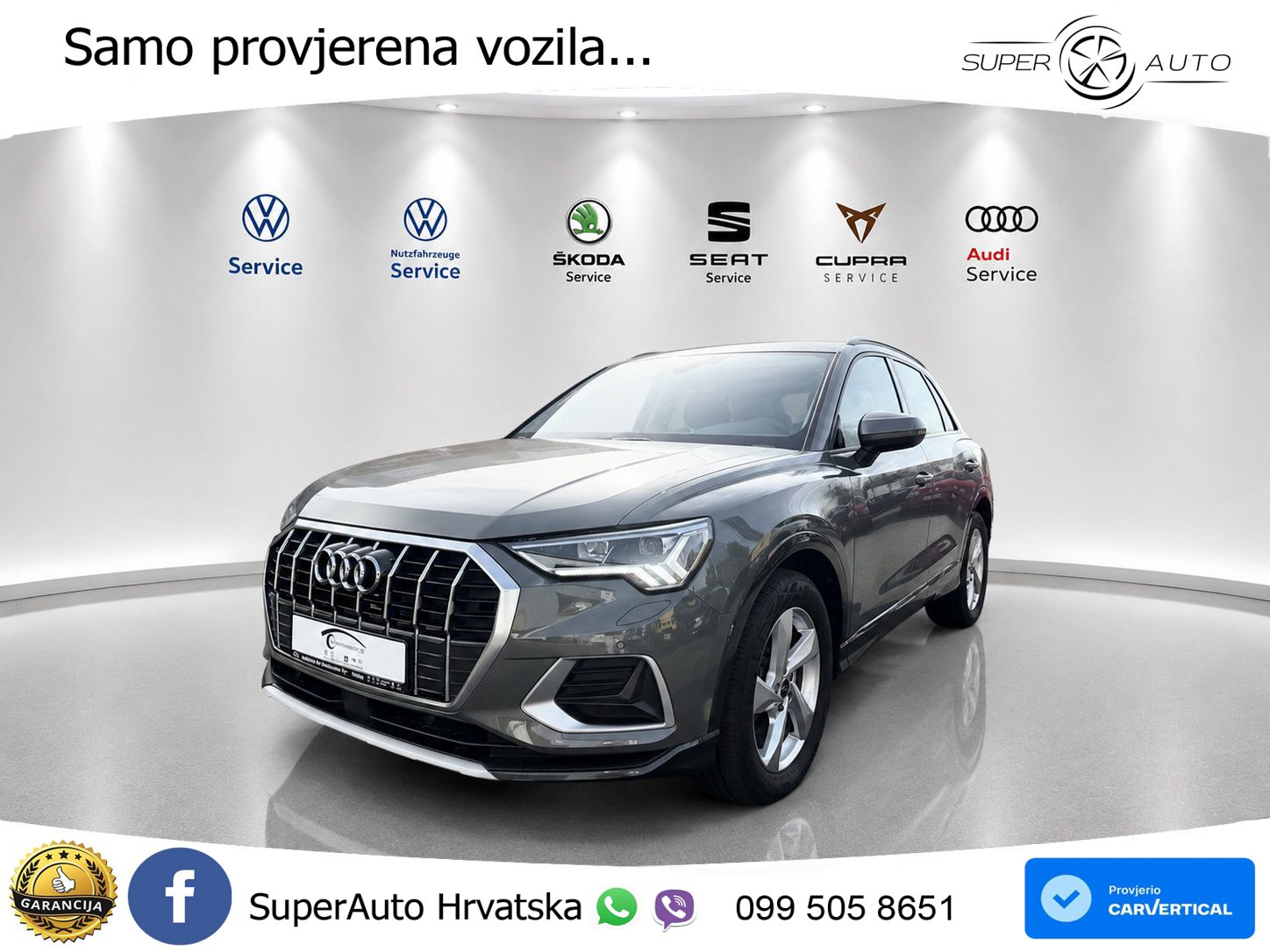 Audi Q3 35 TFSI (150 KS) S tronic advanced LED+GR SJED+ACC