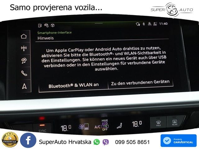 Audi A3 allstreet 40 TFSIe (204 KS) S tronic S line MATRIX+GR SJED+KAM