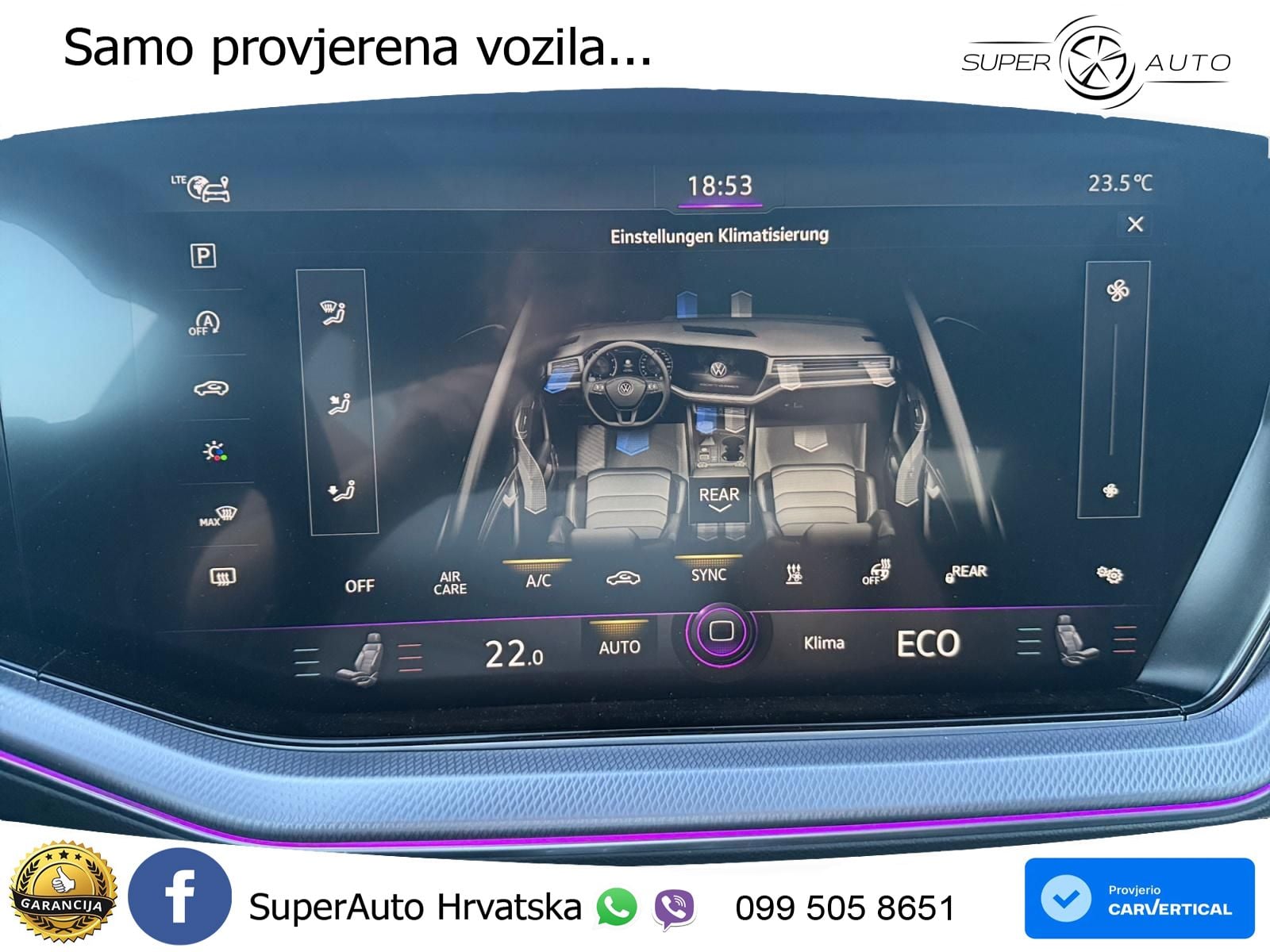 Volkswagen Touareg 3.0 V6 TDI (286 KS) 4MOTION Tiptronic R-Line ACC+HEAD+4xGR SJED+360+PANO