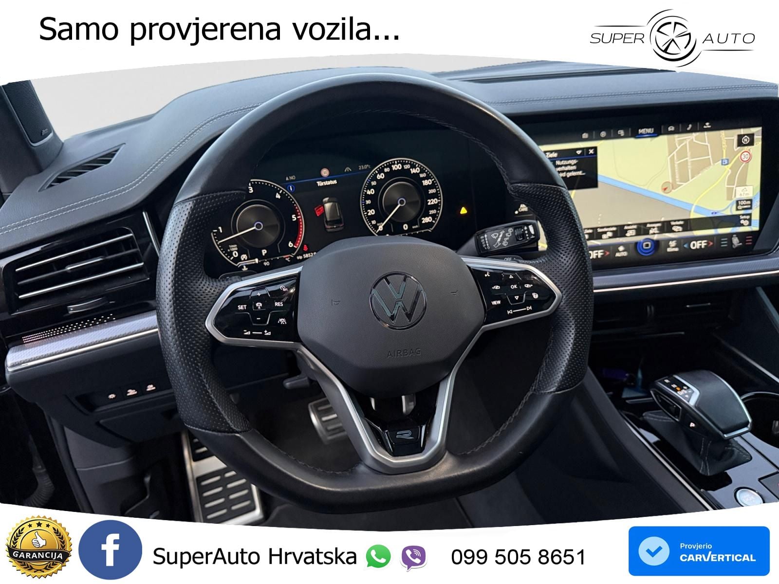 Volkswagen Touareg 3.0 V6 TDI (286 KS) 4MOTION Tiptronic R-Line ACC+HEAD+4xGR SJED+360+PANO