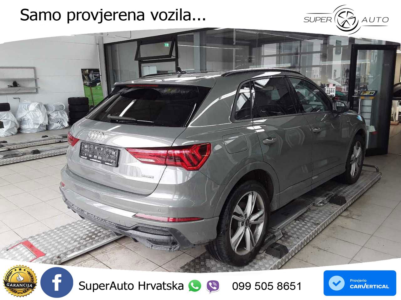 Audi Q3 40 TDI (200 KS) quattro S tronic S line LED+GR SJED+ACC
