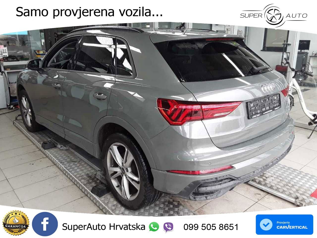 Audi Q3 40 TDI (200 KS) quattro S tronic S line LED+GR SJED+ACC