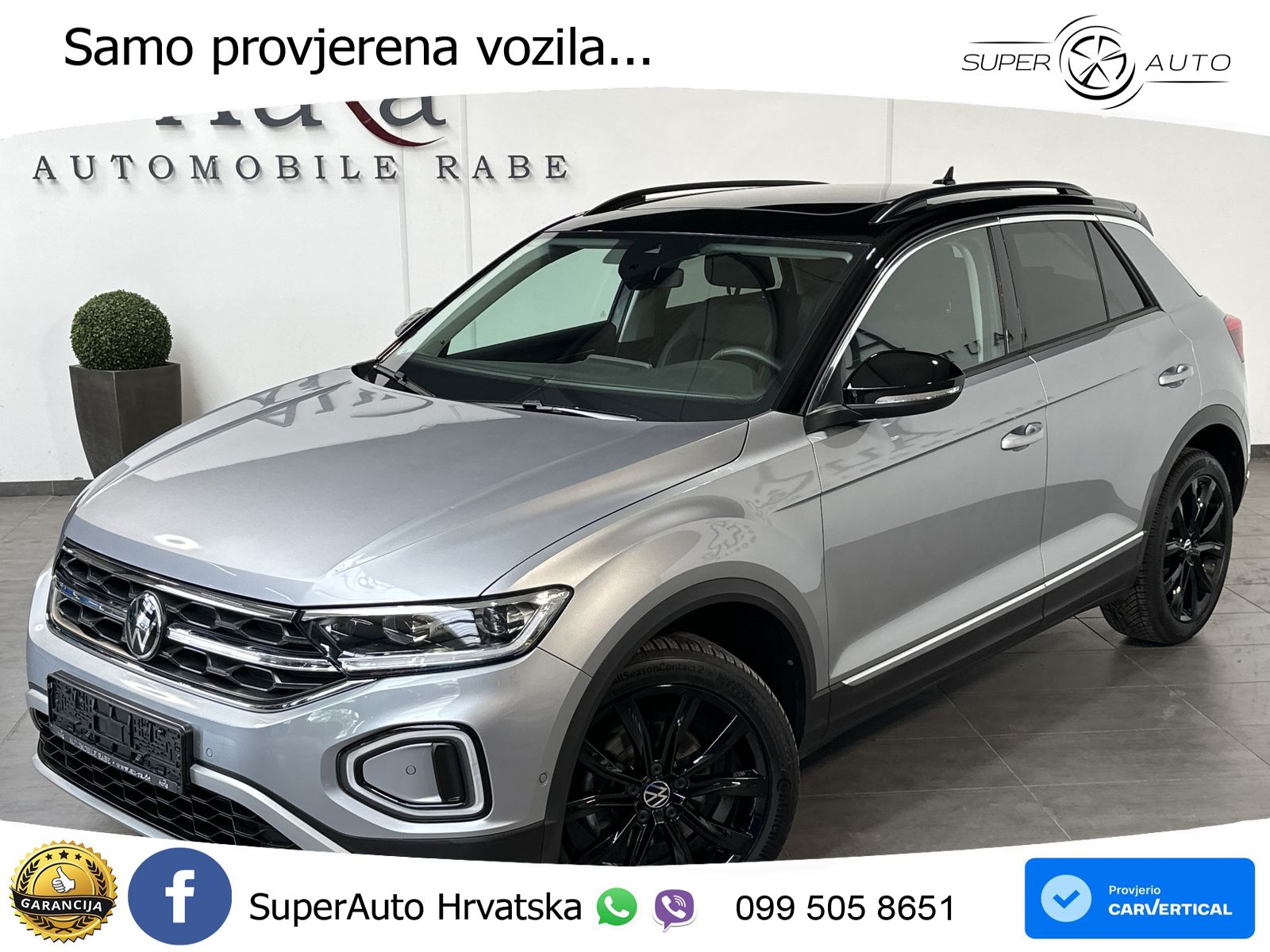 Volkswagen T-Roc 1.5 TSI (150 KS) LED+GR SJED+ACC